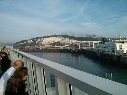 Ansicht der Klippen von Dover